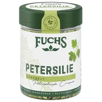 Fuchs Gewürze - Petersilie gerebelt - kräutrige Note für Eierspeisen, Gemüse und Salate - natürliche Zutaten - 10 g in wiederverwendbarer, recyclebarer Dose