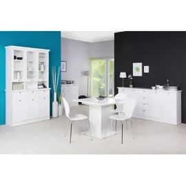 Z2 Buffet LANDWOOD 120 x 200 x 40 cm Weiß