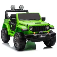 Wisam® Jeep Rubicon 4x4 Elektrofahrzeug grün (DK-JWR556)