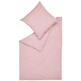 Esprit Flanell-Bettwäsche-Garnitur Cuno rosé Größe 135x200 - Rosa