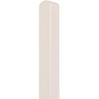 Andrewex Zaunpfosten Glatt 9 cm x 9 cm x 185 cm Cream