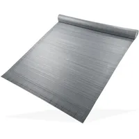 DEMA Sichtschutzmatte 90 x 500 cm grau PVC