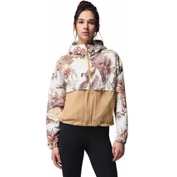 COLUMBIA Damen Schlupfjacke Spire Valley Printed, Sea Salt Outbacked, Canoe, L
