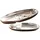 Loberon Schalen 2er Set Marné, Zwei Größen, lang gestreckte Form, glanzvolles Antik-Finish, Dekoration, Deko-Objekt, Wohn-Accessoire, Aluminium, antiksilber