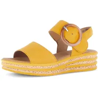 Gabor Fashion Keilsandaletten in gelb | Gr.: 44