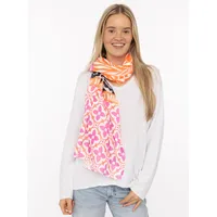 Zwillingsherz Schal Damen Halstuch viele verschiedene Muster Freizeit 80% Polyester 20% Viskose - Einheitsgröße
