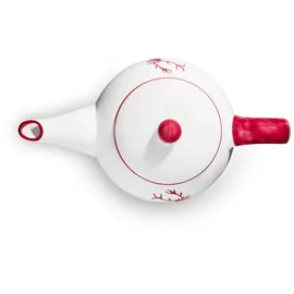 Gmundner Keramik Bordeauxr. Hirsch, Teekanne 1,5 Liter