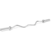 Amazon Basics Olympische Curlstange 119,4 cm Verchromt grün