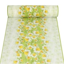 6 Rollen Tischläufer, stoffähnlich, Airlaid 24 m x 40 cm `Narciso`
