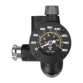 Topeak Airbooster G2 CO2 Inflator Manometer schwarz