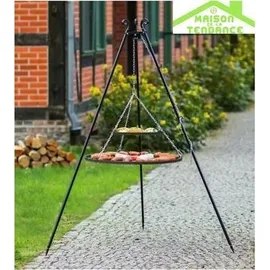 Cook King Schwenkgrill 180 cm inkl. Doppelrost Ø 70 + 40 cm Edelstahl