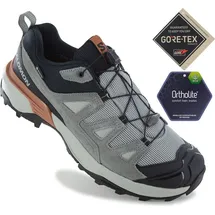 Salomon X ULTRA 360 Leather GORE-TEX Grau/Silber 42.2/3