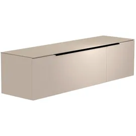 Woood Moderano Lowboard 160x43x44 cm Grau/Schwarz Metall