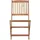 vidaXL Gartenstuhl 48,5 x 57 x 91 cm akazie/braun 2 St.