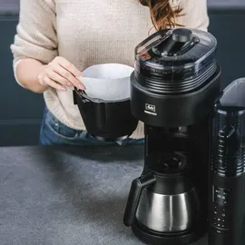 Melitta AromaFresh Pro X Therm 1030-11 Schwarz/Silber