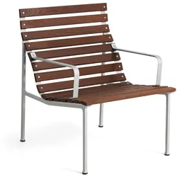 HAY - Traverse Outdoor Lounge Armlehnstuhl, Aluminium / Esche geölt