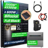 Campergold 2000W Komplettset Photovoltaikanlage All-In-One 8m2 inkl. 3,2 kWh Anker SOLIX E1600 PRO mit Smarter Zähler und Ziegeldach