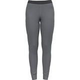 Odlo Damen Funktionsunterwäsche Lange Hose MERINO 260, odlo steel grey melange, L