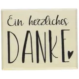 Rayher 29169000 Stempel Ein herzliches Danke 4 x 5 cm Natur 3 St.