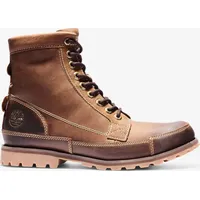 Timberland Mens Mid Lace UP Boot medium brown 8.5 Wide Fit