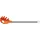 Pintinox Kochbesteck-Set Silicone Orange 3-tlg Edelstahl/Silikon