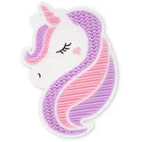 Legami - Reinigungsmatte für Make-up-Pinsel - Brush it Off! - Pad zum Reinigen von Make-up-Pinseln, Silikon-Pad für Kosmetika mit Saugnapf, Einhorn-Thema