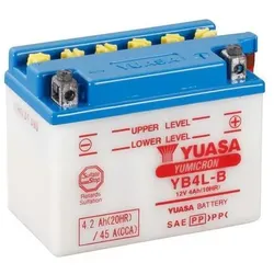 YUASA YB4L-B Batterie ohne Säurepack