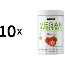 Weider Vegan Protein Erdbeere Pulver 750 g