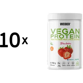 Weider Vegan Protein Erdbeere Pulver 750 g