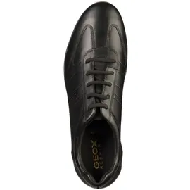 GEOX Herren U Symbol Oxfords, Schwarz, 42