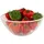 APS Korb -SVART- in whisper white Ø 20 cm, H: 8 cm