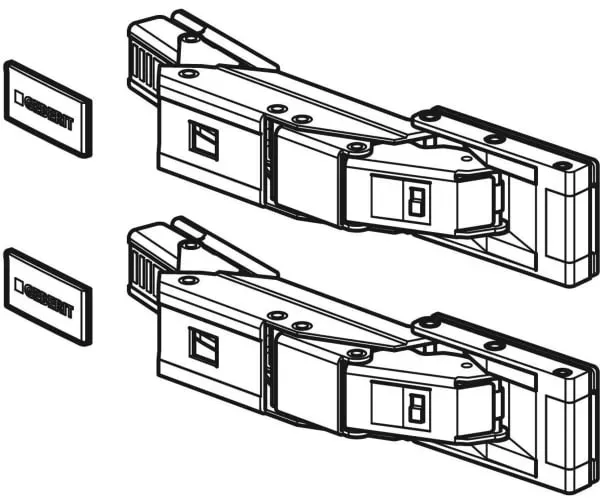 Geberit Scharnier für ONE Spiegelschrank Set 1