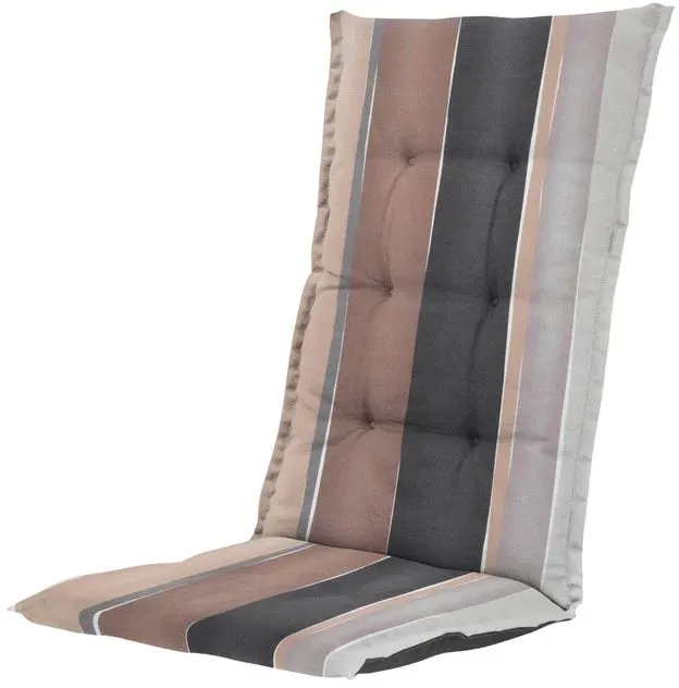 Madison Hochlehner-Auflage 123 x 50 cm Polyester Braun