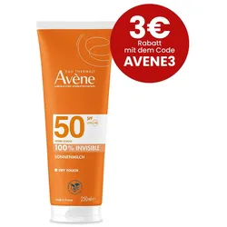Avène 100% INVISIBLE SONNENMILCH SPF 50 + 3 ? sparen*