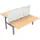 Stier Elektrisch höhenverstellbarer Team-Schreibtisch 501-88 180x80cm Buche mel. 65-125cm