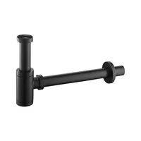 Primaster Design Flaschensiphon 1 1/4 schwarz matt