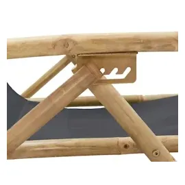 vidaXL Relaxstuhl 70,6 x 99,2 x 21,8 cm dunkelgrau 1 St.