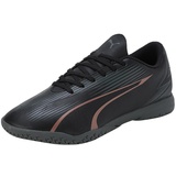 Puma Ultra Play IT Soccer Shoe, Black-Copper Rose, 47 EU