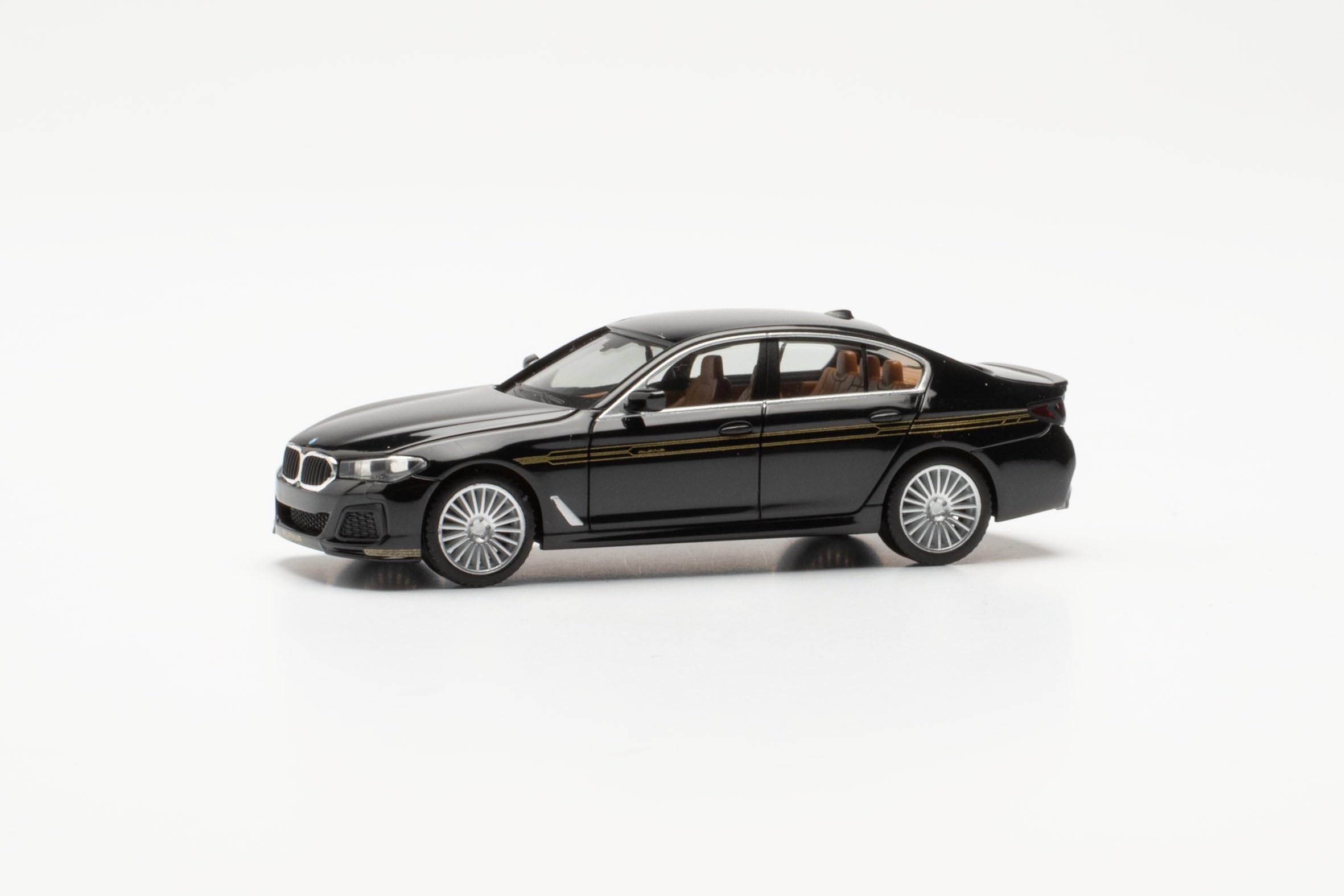 herpa Modellauto BMW Alpina B5 Limousine, Miniatur im Maßstab 1:87, Sammlerstück, Made in Germany, Modell aus Kunststoff
