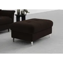 sit&more Hocker SIT & MORE "Marano", braun (espresso), B:102cm H:43cm T:67cm, 98% Polyester, 2% Polyamid, Hocker, Hocker, mit Stauraum