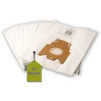 EVendix Staubsaugerbeutel ähnlich AMAZONBASICS M11, 20 Staubbeutel + 2