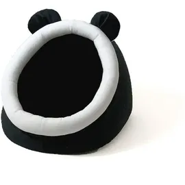 go gift Haustierbett 45 x 40 x 4 cm schwarz-weiß