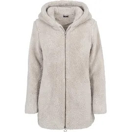 URBAN CLASSICS Damen Ladies Sherpa Jacket, Black (TB1755-00208-0042) sand