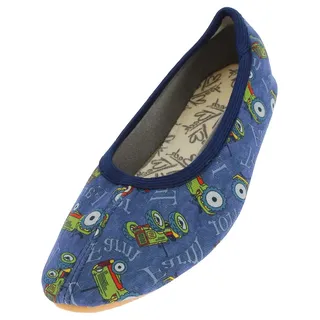 Beck Jungen tractor Gymnastikschuhe, Blau, 31 EU