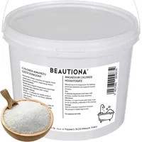 Magnesiumchlorid 1kg - Hexahydrat für Bäder, Muskelentspannung, Schlafverbesserung
