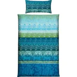 Erwin Müller Single-Jersey Bettwäsche in blau | Gr.: 200x220 cm (40x80 cm)