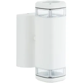 Brilliant Jandy Außenwandleuchte 2flg Up/Down weiß