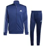 adidas 3S French Terry Trainingsanzug Dark Blue S