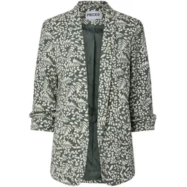 Pieces Blusenblazer Grün 40