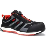 ELTEN Sicherheitssandale jo_RAPID BOA® black-red Easy ESD S1P, 41 Jori 11021
